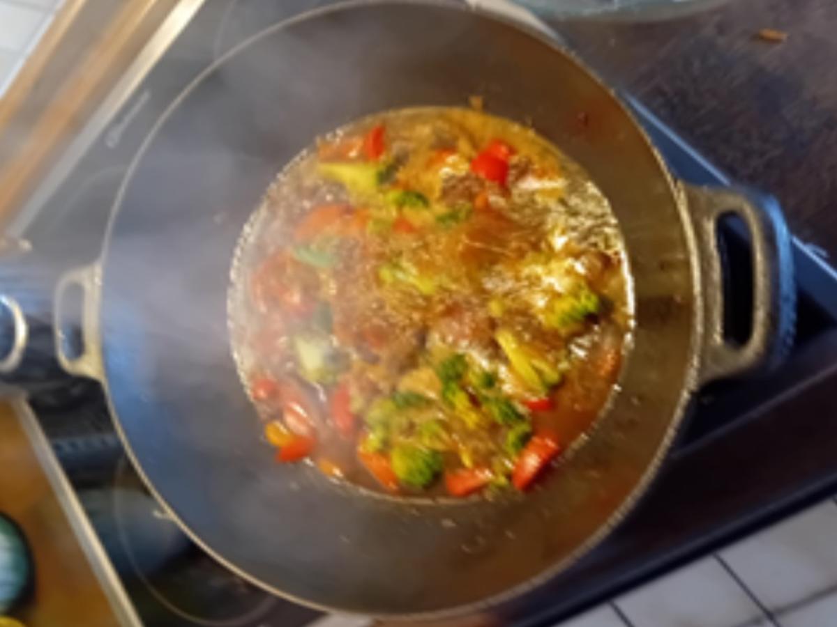 Hüftsteak-Gemüse-Wok mit Basmatireis - Rezept - Bild Nr. 12
