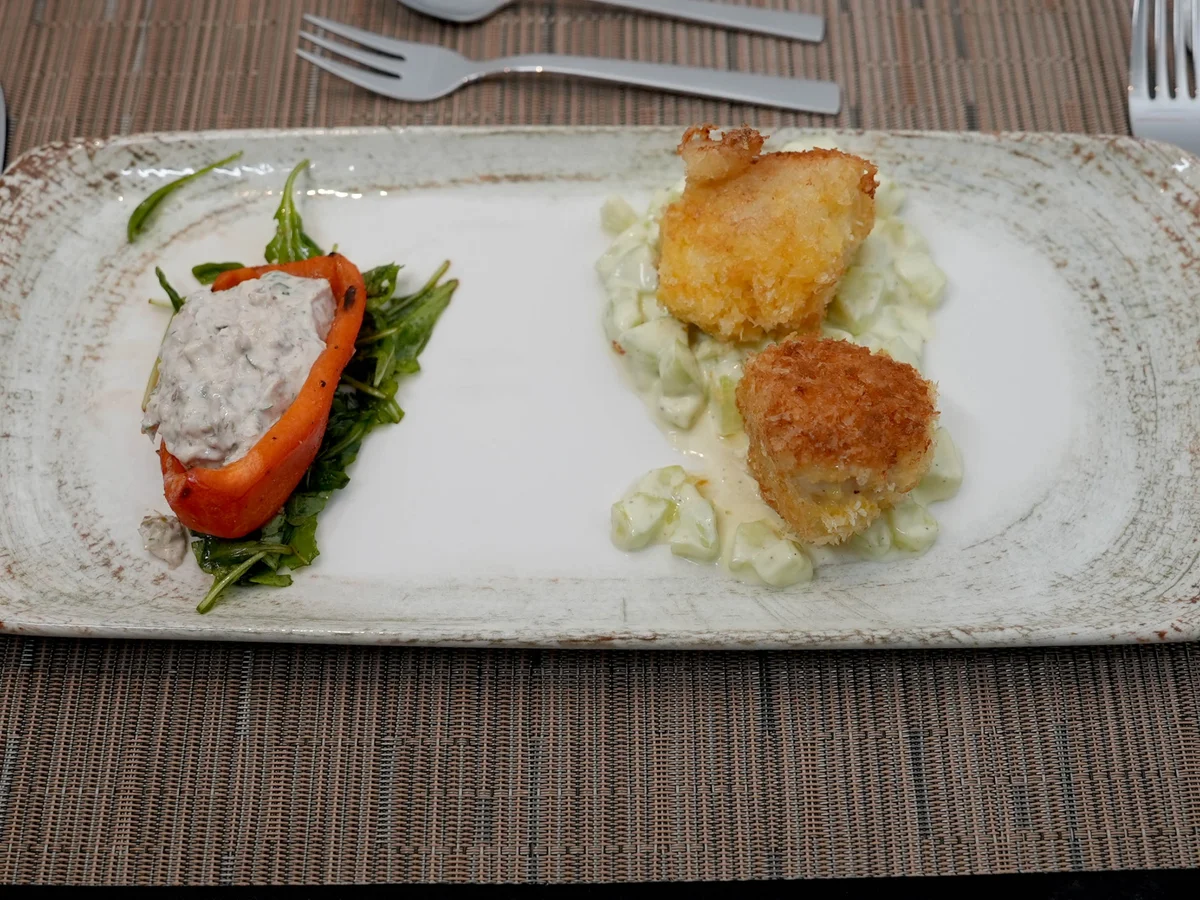 Sardinencreme in Paprikaschiffchen, Lachstatar & Fischpralinen - Rezept - Bild Nr. 17507