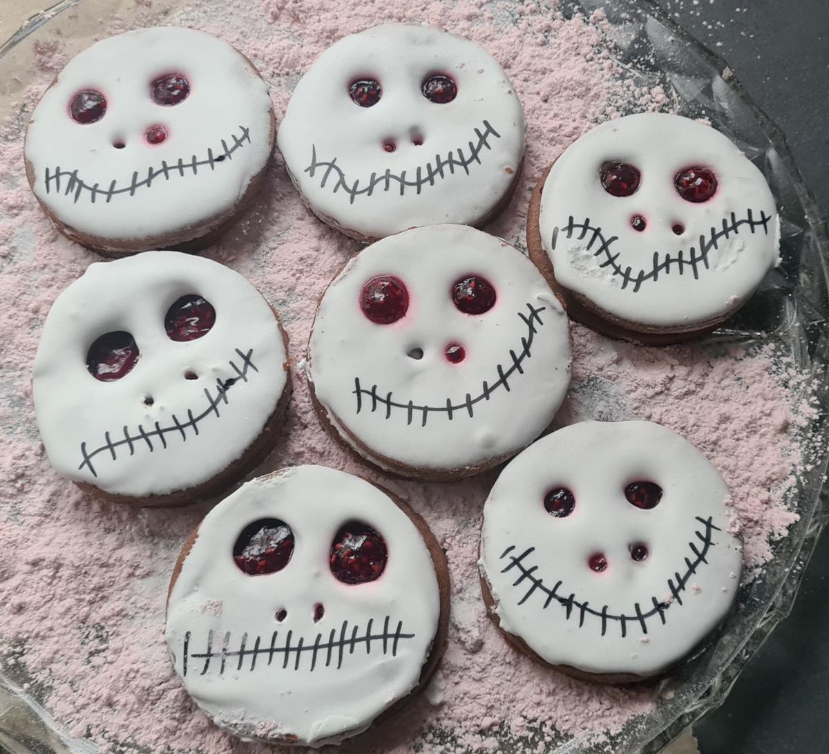 Halloween Geisterkekse - Rezept - Bild Nr. 2