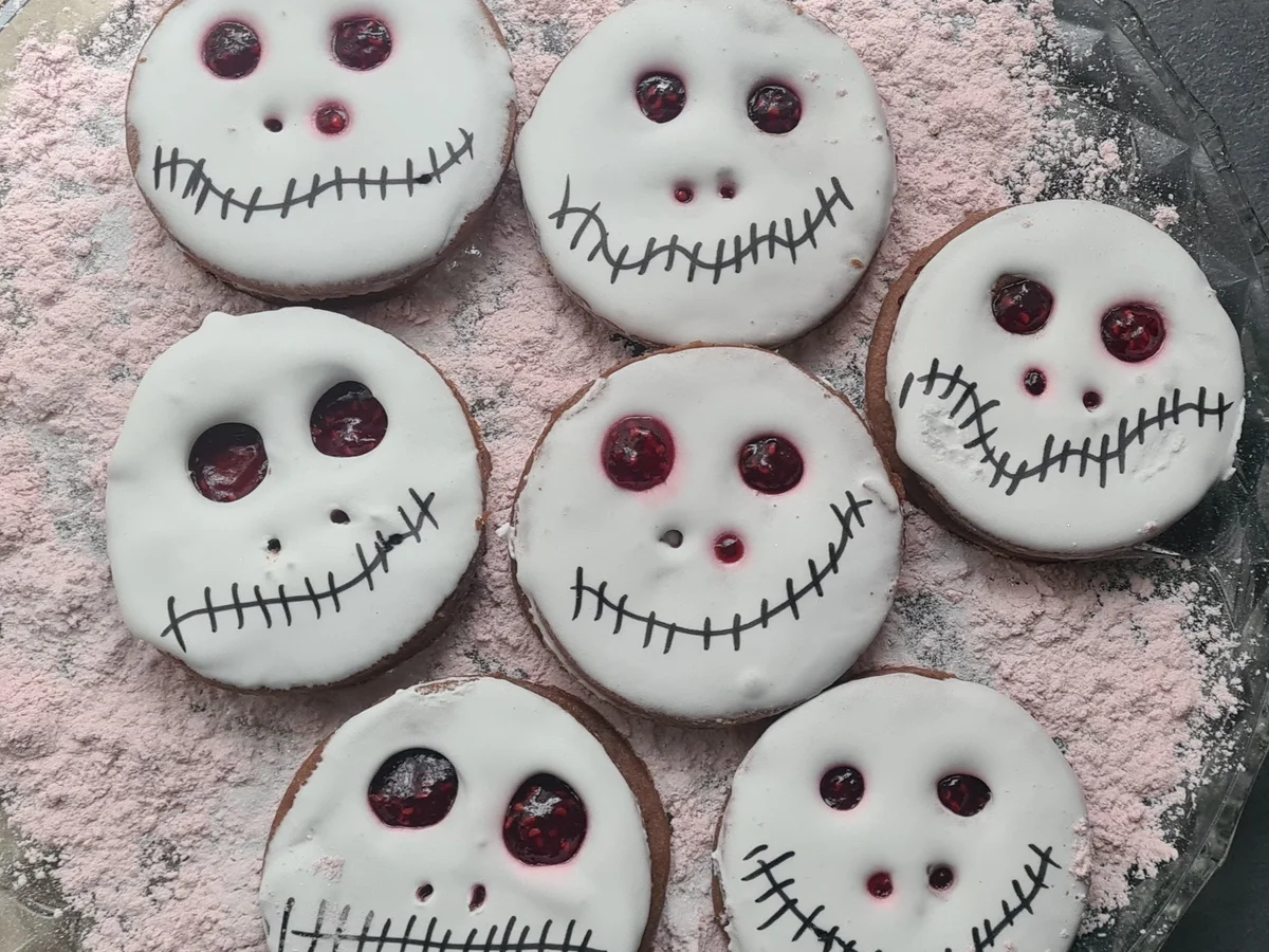 Halloween Geisterkekse - Rezept - Bild Nr. 4