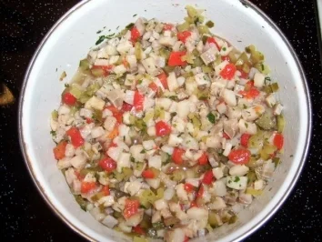 Heringssalat einfach - Rezept