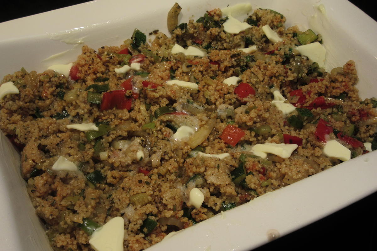 Rezept: Auflauf: Couscous-Gemüse-Auflauf Bild Nr. 17513 Auflauf: Couscous-Gemüse-Auflauf - Rezept - Bild Nr. 17513