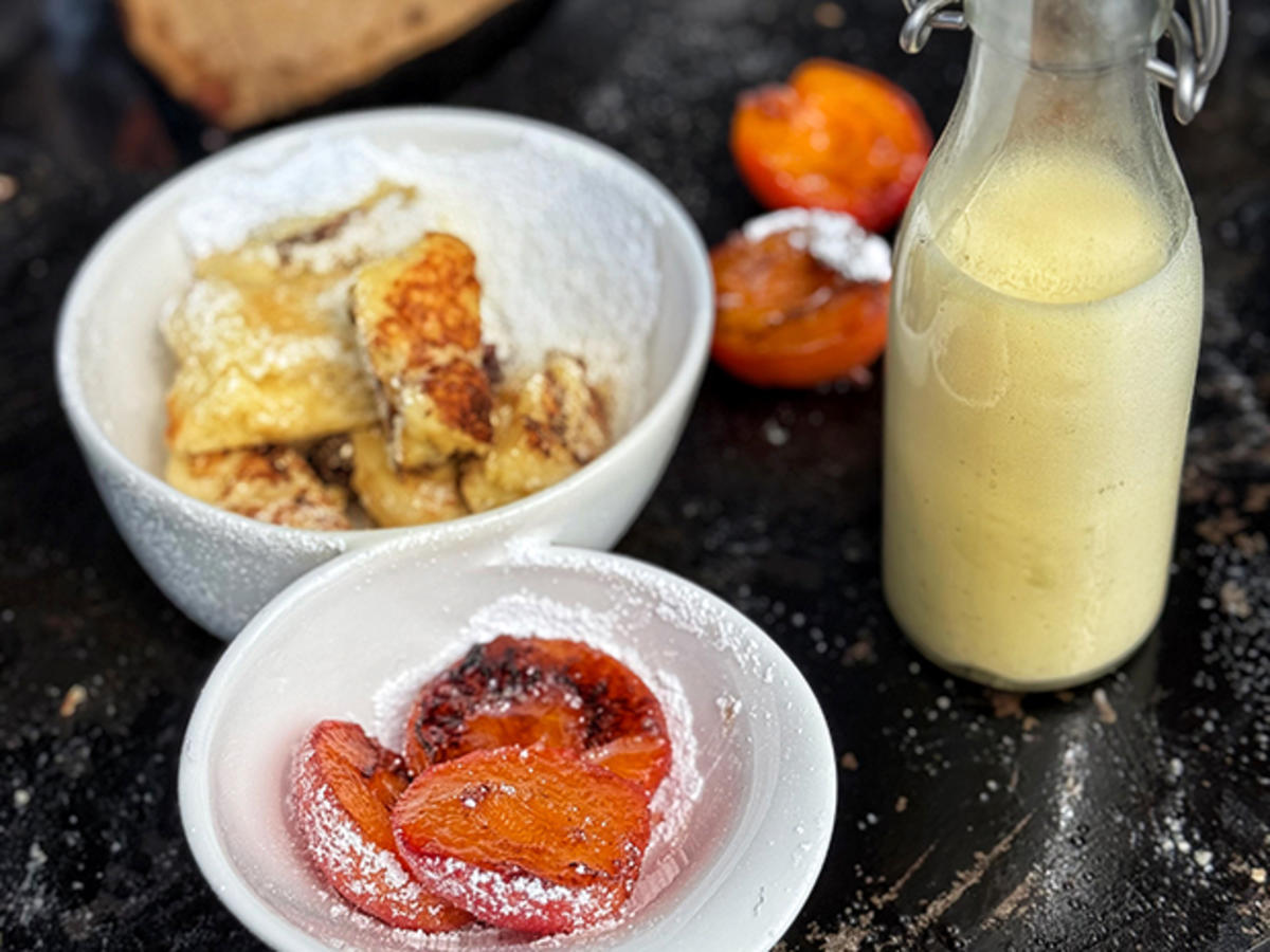 Kaiserschmarrn mit Aprikosen und Eierlikör (Mirja Boes) - Rezept - Bild Nr. 17509
