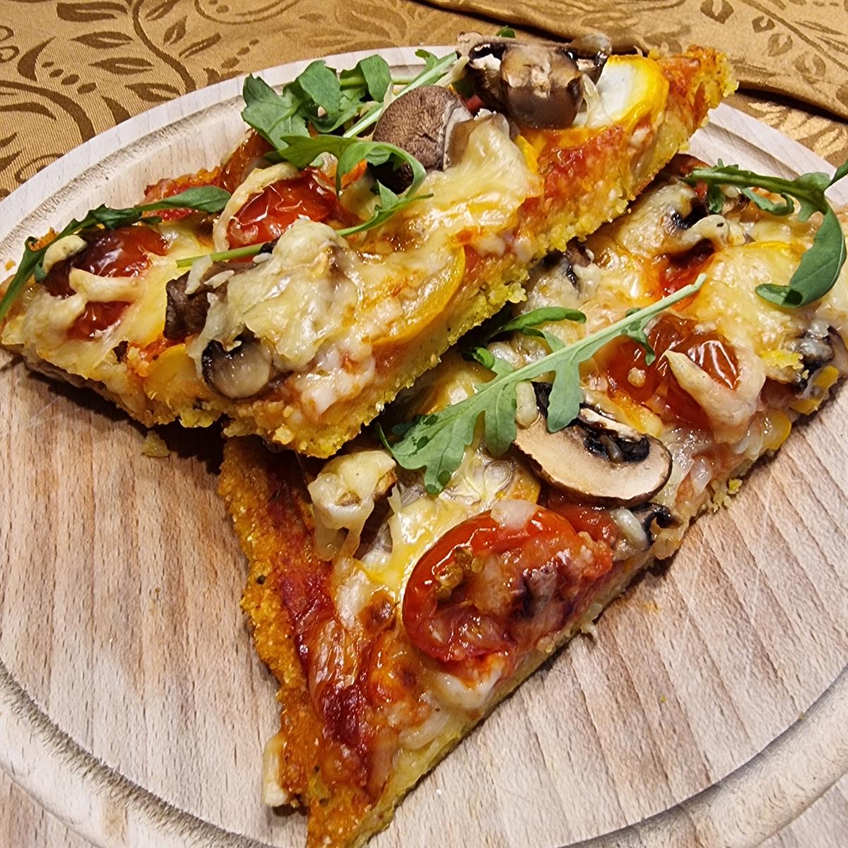 Polenta-Pizza - Rezept - Bild Nr. 17507