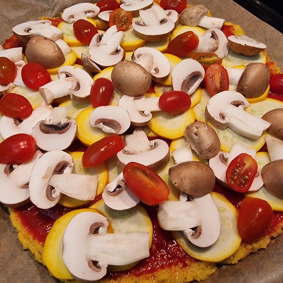 Polenta-Pizza - Rezept - Bild Nr. 17514