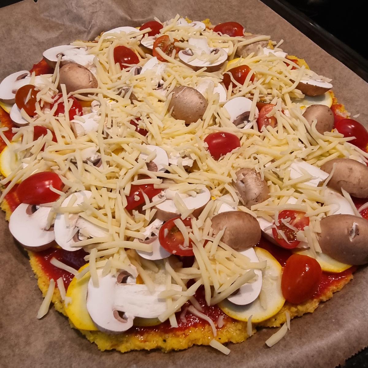 Polenta-Pizza - Rezept - Bild Nr. 17515