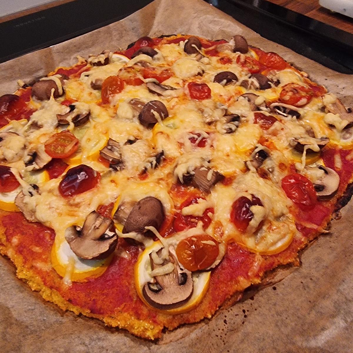 Polenta-Pizza - Rezept - Bild Nr. 17516