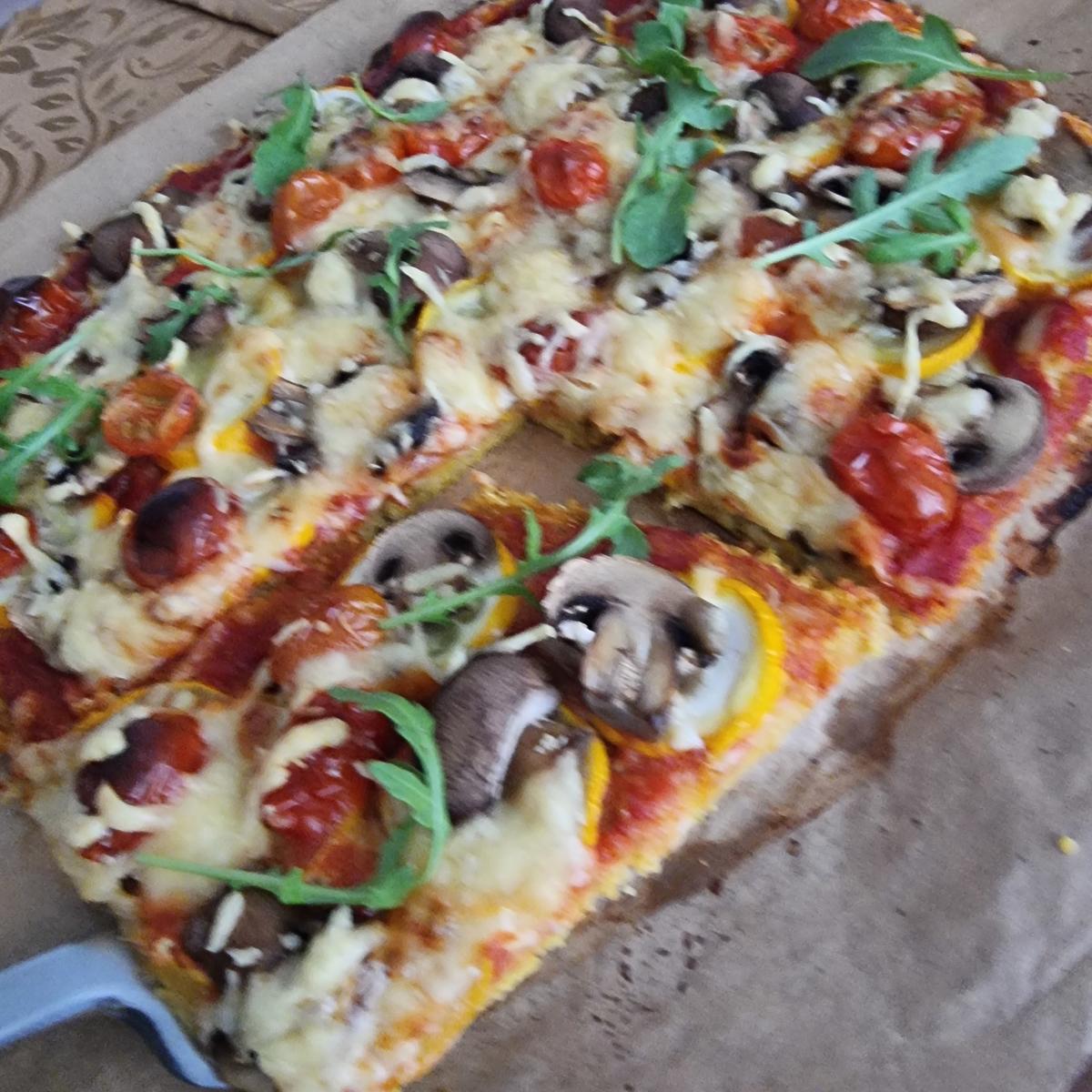 Polenta-Pizza - Rezept - Bild Nr. 17517