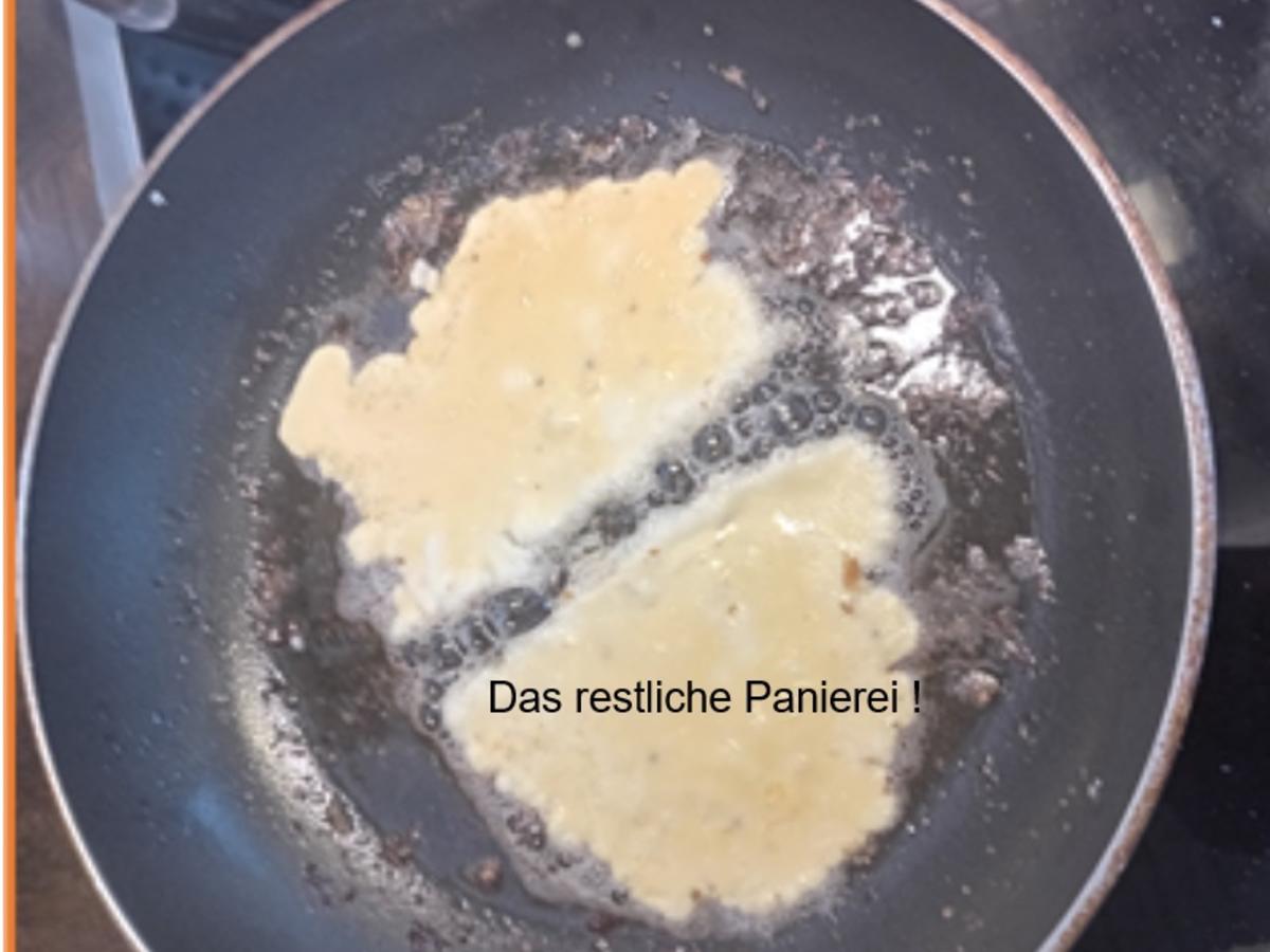 Knusper-Schnitzel mit grüner Sauce und Pellkartoffeln - Rezept - Bild Nr. 17512