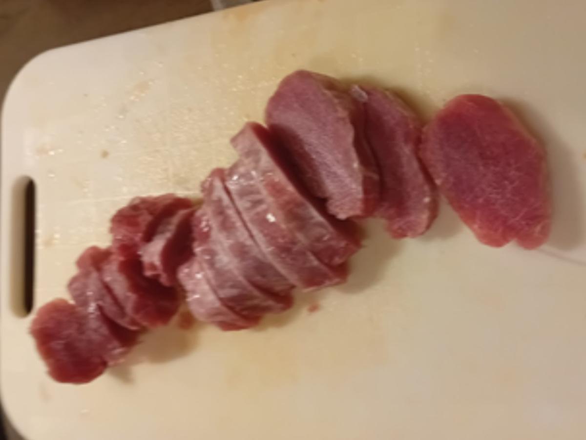 Ingwer-Schweinefilet mit Gemüse und Basmatireis - Rezept - Bild Nr. 4