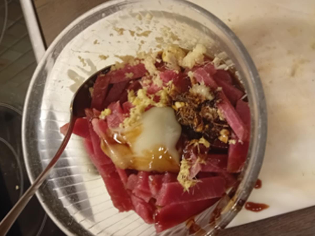 Ingwer-Schweinefilet mit Gemüse und Basmatireis - Rezept - Bild Nr. 7