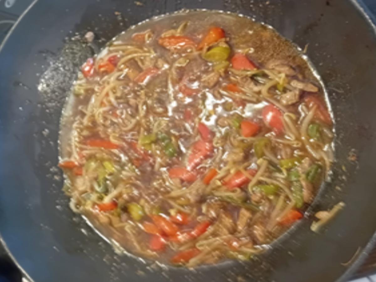 Ingwer-Schweinefilet mit Gemüse und Basmatireis - Rezept - Bild Nr. 14