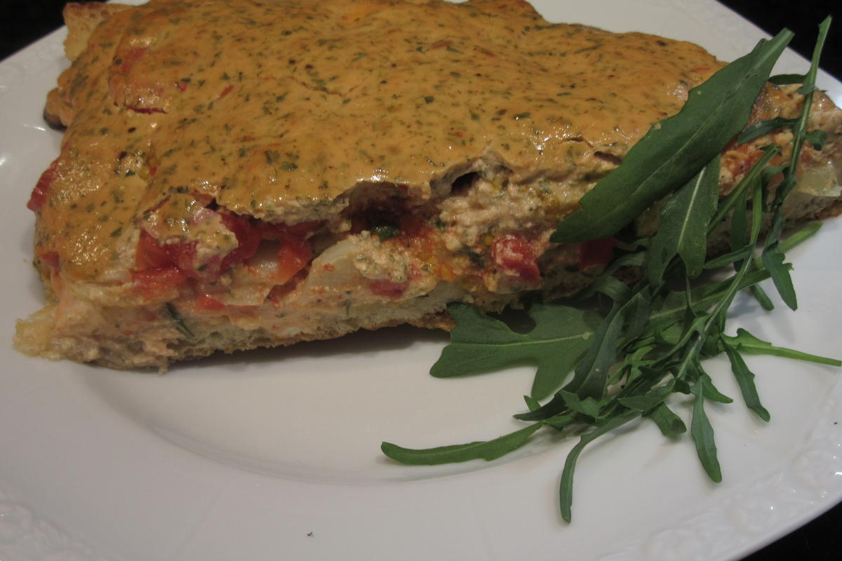 Rezept: Pikantes Backen: Tomaten-Fladen Bild Nr. 17515 Pikantes Backen: Tomaten-Fladen - Rezept - Bild Nr. 17515