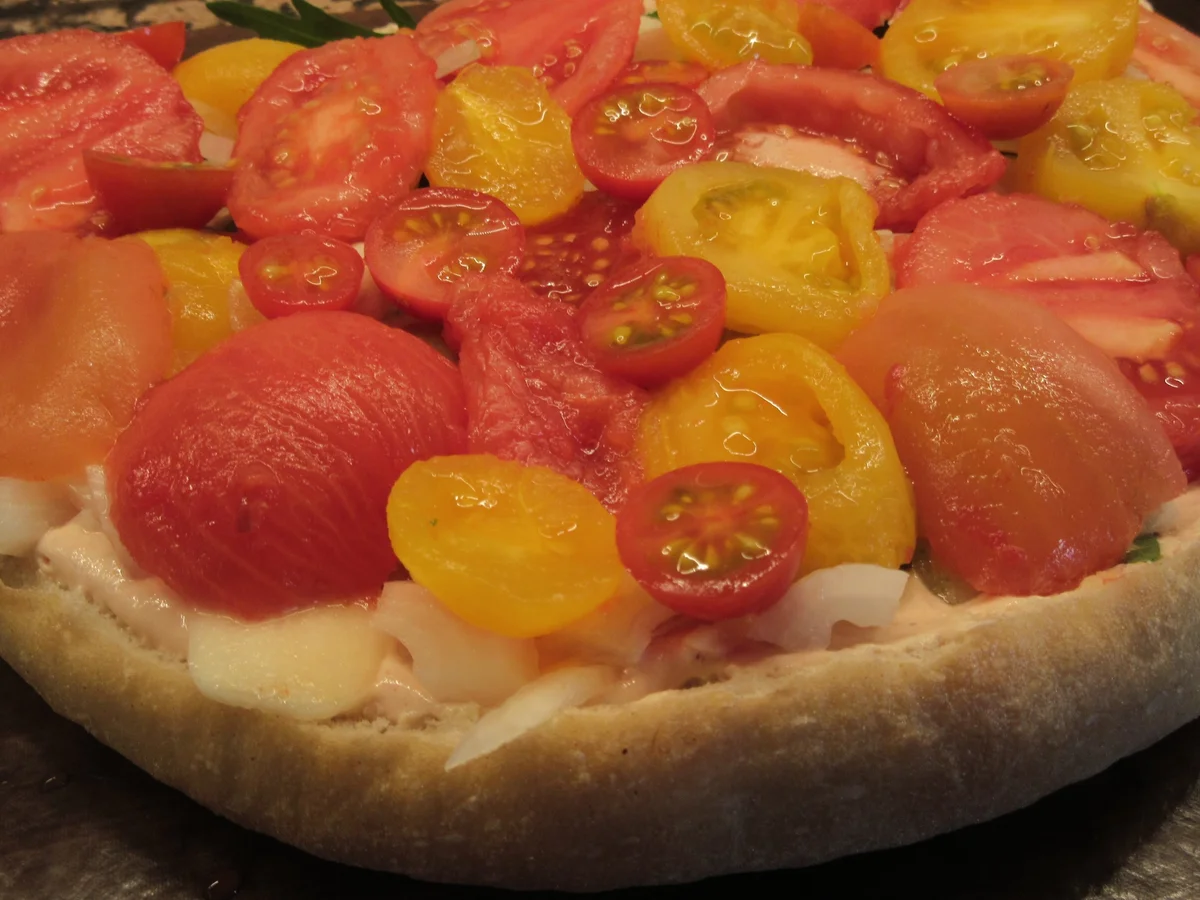 Pikantes Backen: Tomaten-Fladen - Rezept - Bild Nr. 17520