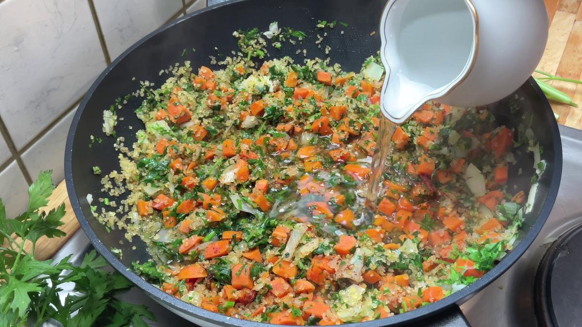 Gefüllte Paprika mal anders! Ohne Fleisch - Rezept - Bild Nr. 17529