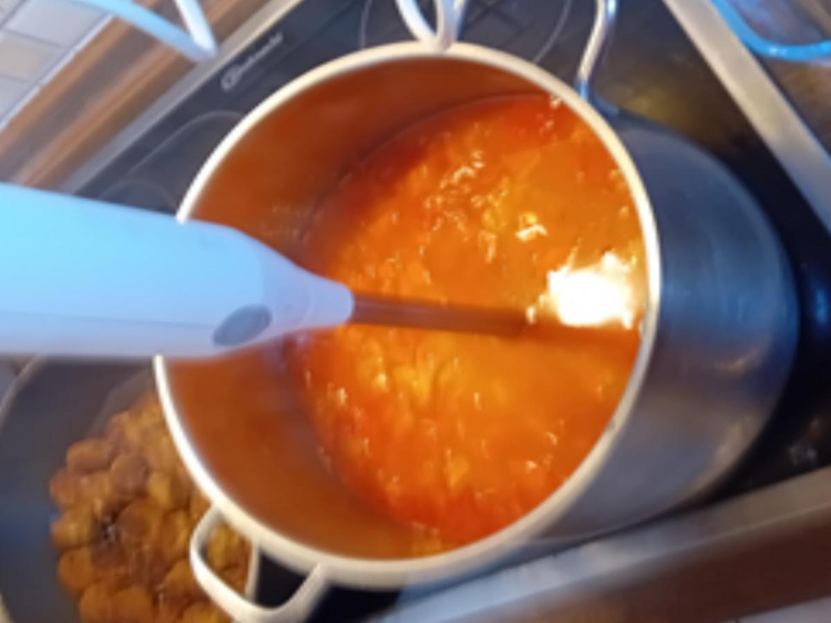 Möhren-Creme-Suppe mit Hackfleischbällchen - Rezept - Bild Nr. 14
