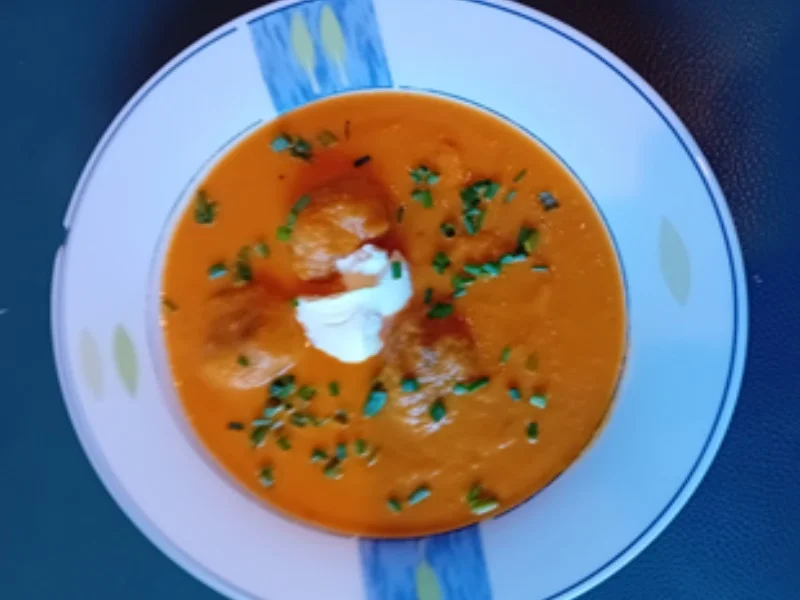 Möhren-Creme-Suppe mit Hackfleischbällchen - Rezept - Bild Nr. 25