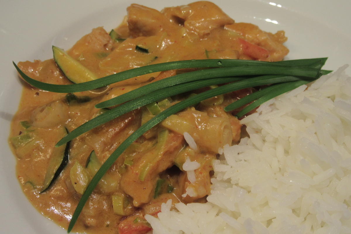 Geflügel: Thai-Curry mit Hühnerfleisch - Rezept - Bild Nr. 17515