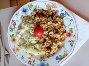 Asiatisch gewürzte Rahmsteinpilze mit Reisbandnudeln in Zitronensauce - Rezept - Bild Nr. 2