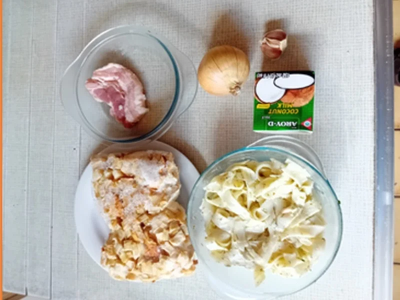 Rezept: Asiatisch gewürzte Rahmsteinpilze mit Reisbandnudeln in Zitronensauce Bild Nr. 3 Asiatisch gewürzte Rahmsteinpilze mit Reisbandnudeln in Zitronensauce - Rezept - Bild Nr. 3