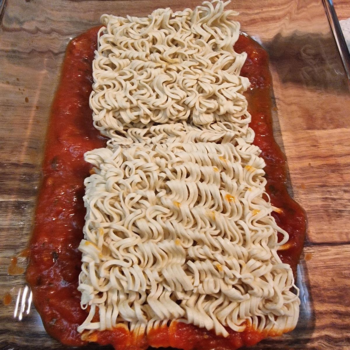 Mie-Nudel-Lasagne - Rezept - Bild Nr. 17517