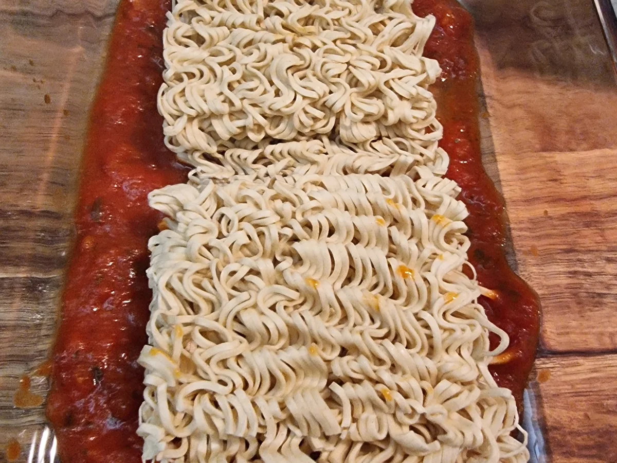 Mie-Nudel-Lasagne - Rezept - Bild Nr. 17517