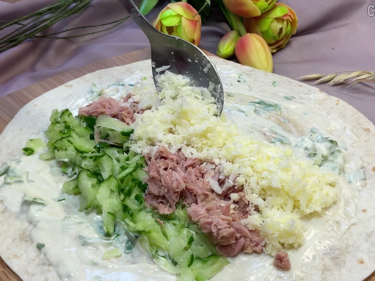 Thunfisch Ei Tortillas – ein schneller und leckerer Snack - Rezept - Bild Nr. 17522