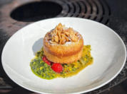 Mandelkuchen, Zitrusfrüchte und süße Mojo Verde (Mickie Krause) - Rezept - Bild Nr. 17515