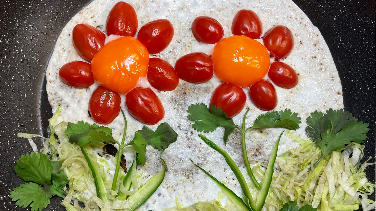 Spiegelei Blume???? - Rezept - Bild Nr. 17515