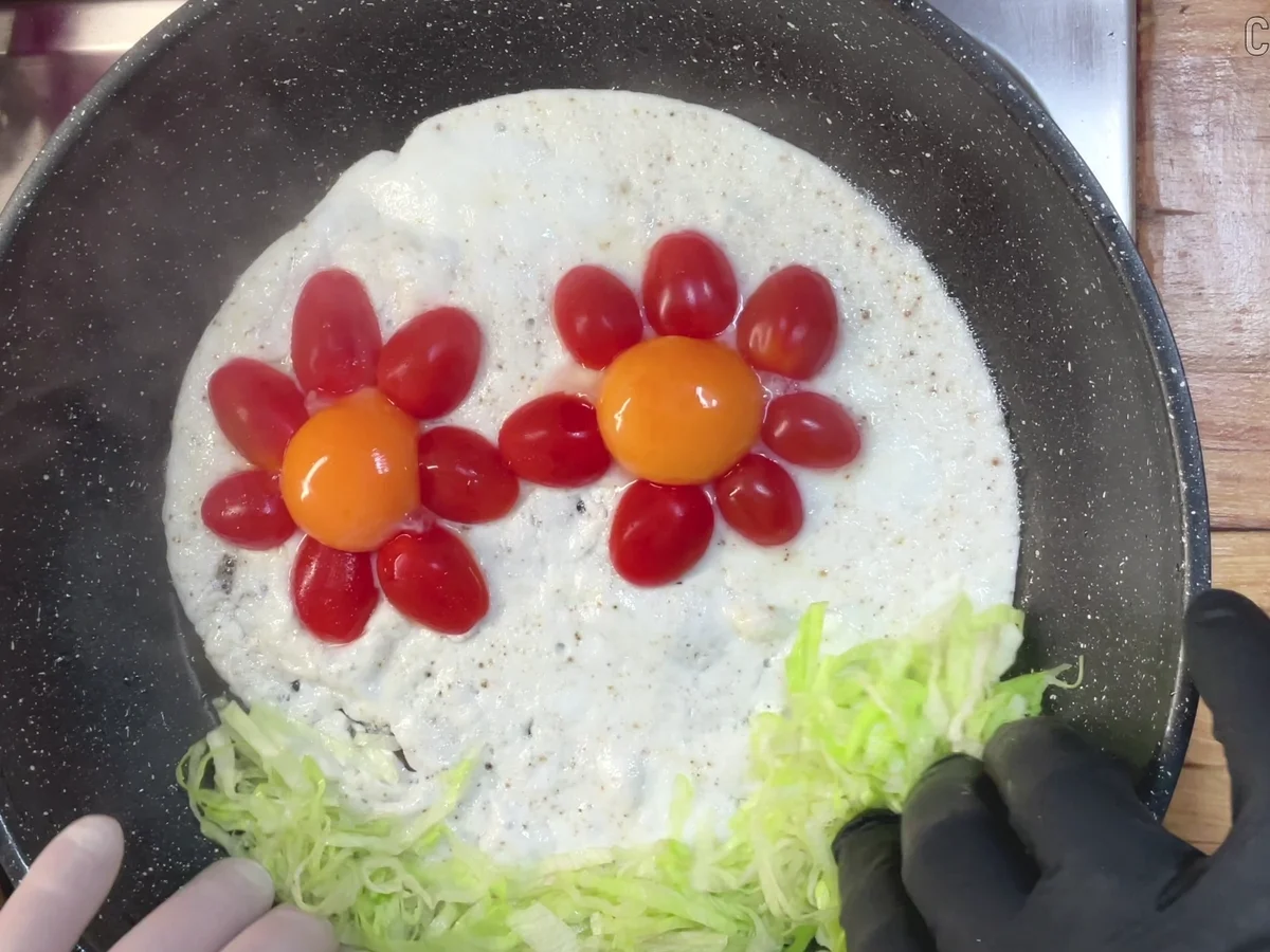 Spiegelei Blume???? - Rezept - Bild Nr. 17520