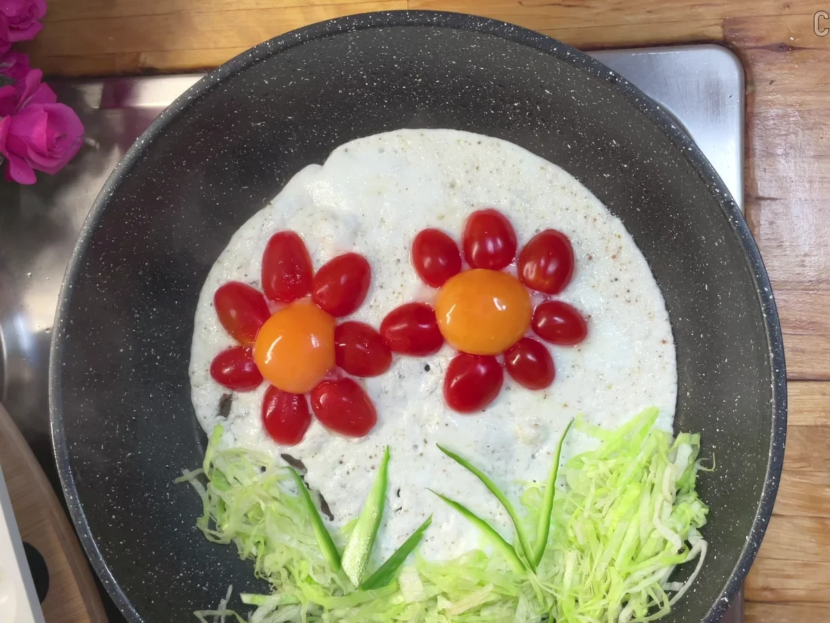 Spiegelei Blume???? - Rezept - Bild Nr. 17521