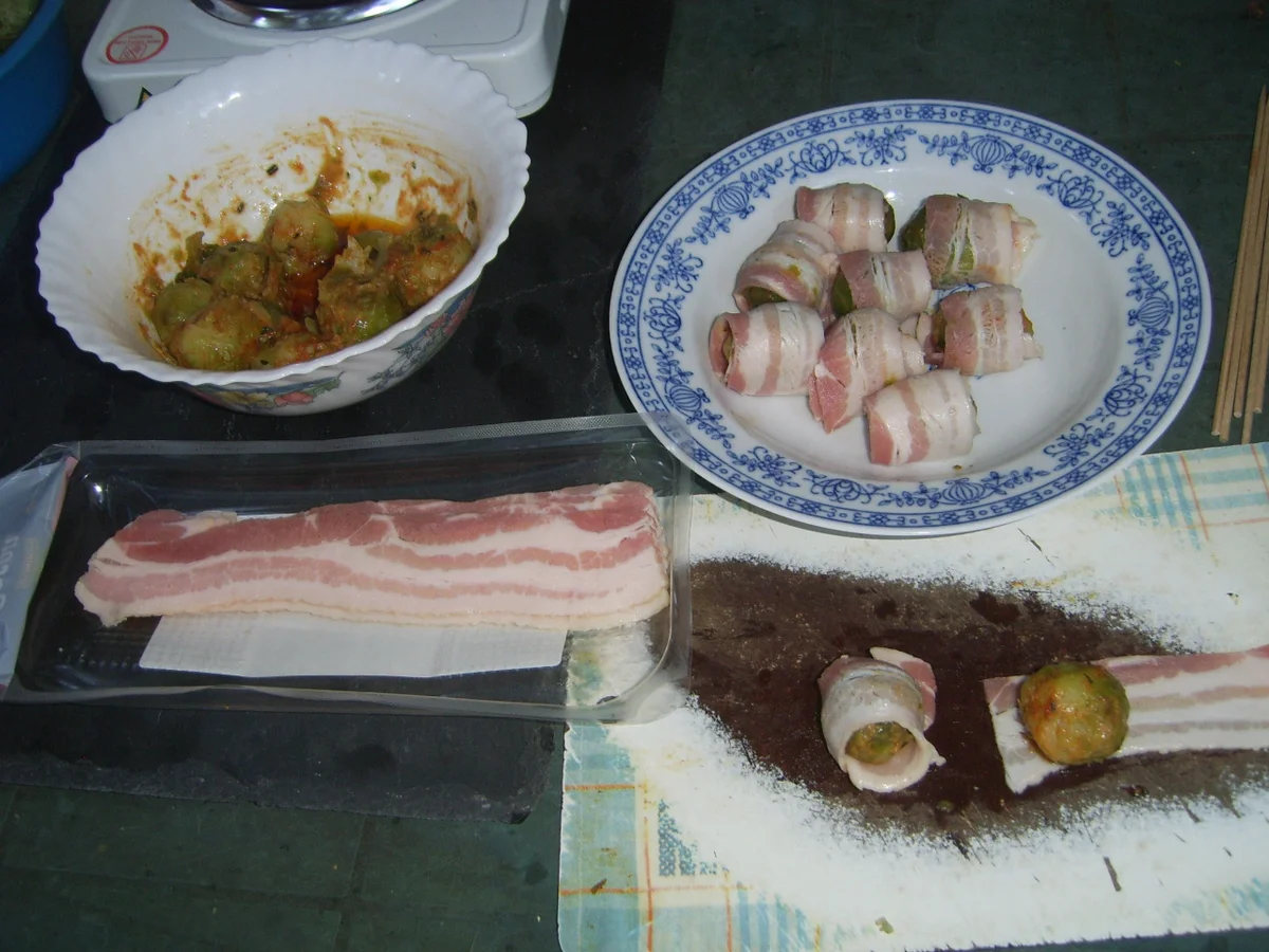 Rosenkohl-Spieße - Rezept - Bild Nr. 17515