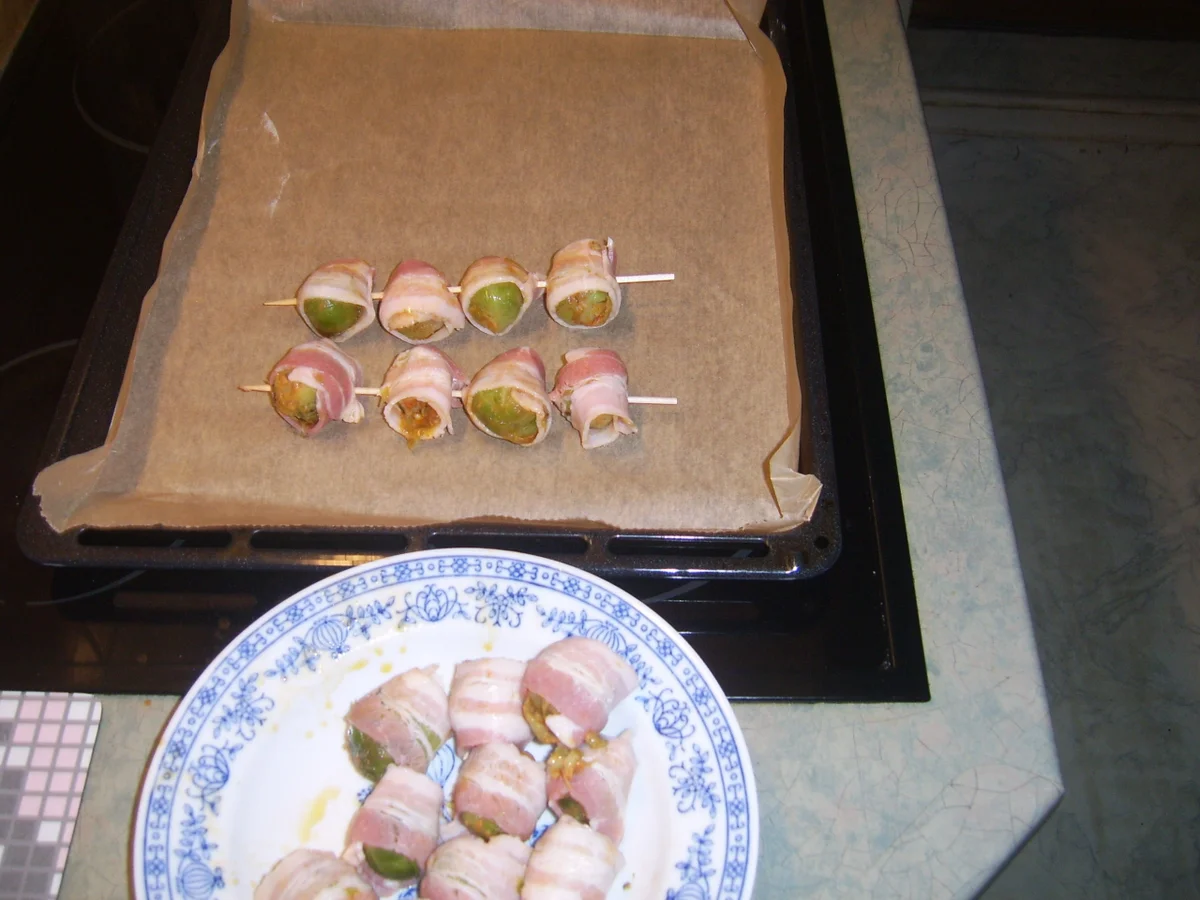 Rosenkohl-Spieße - Rezept - Bild Nr. 17521