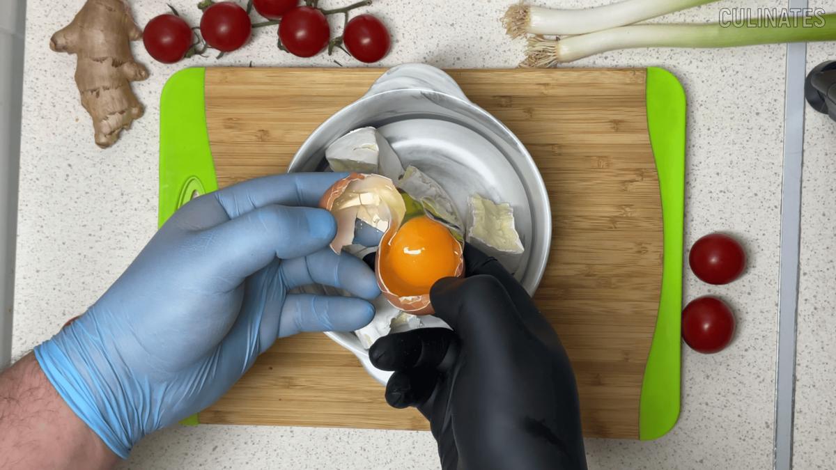 Gebackene Brie- Kümmelbrötchen mit Cherry - Rezept - Bild Nr. 17518