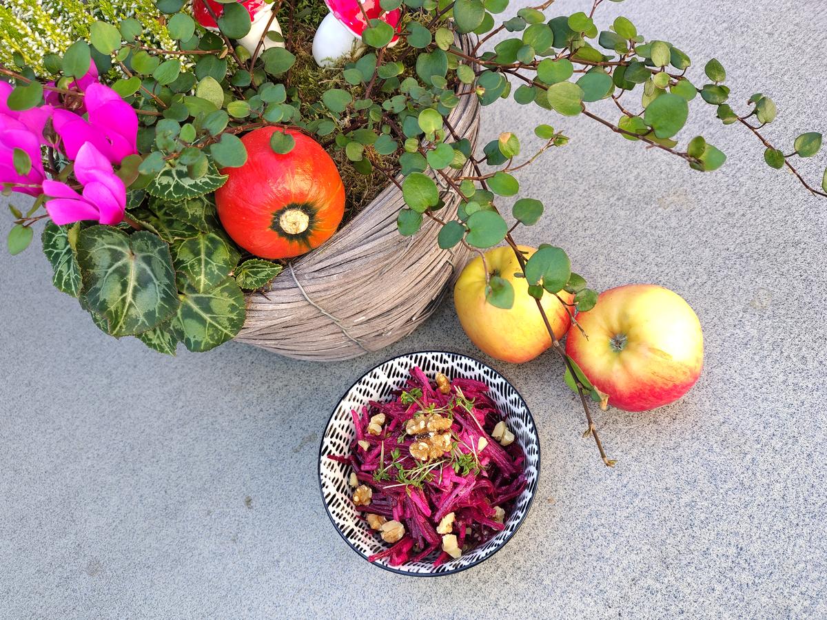 Rote Bete Salat mit Apfel - Rezept - Bild Nr. 17517