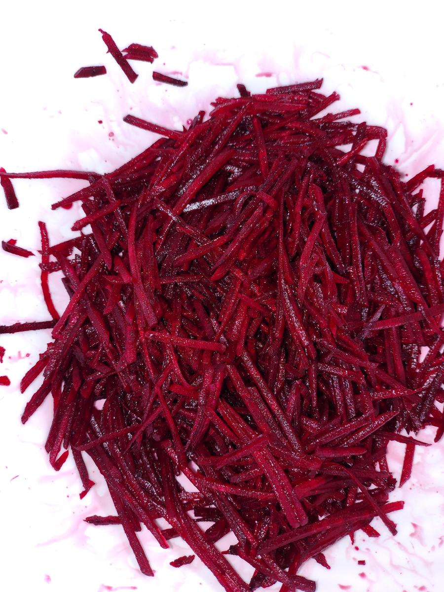 Rote Bete Salat mit Apfel - Rezept - Bild Nr. 17519