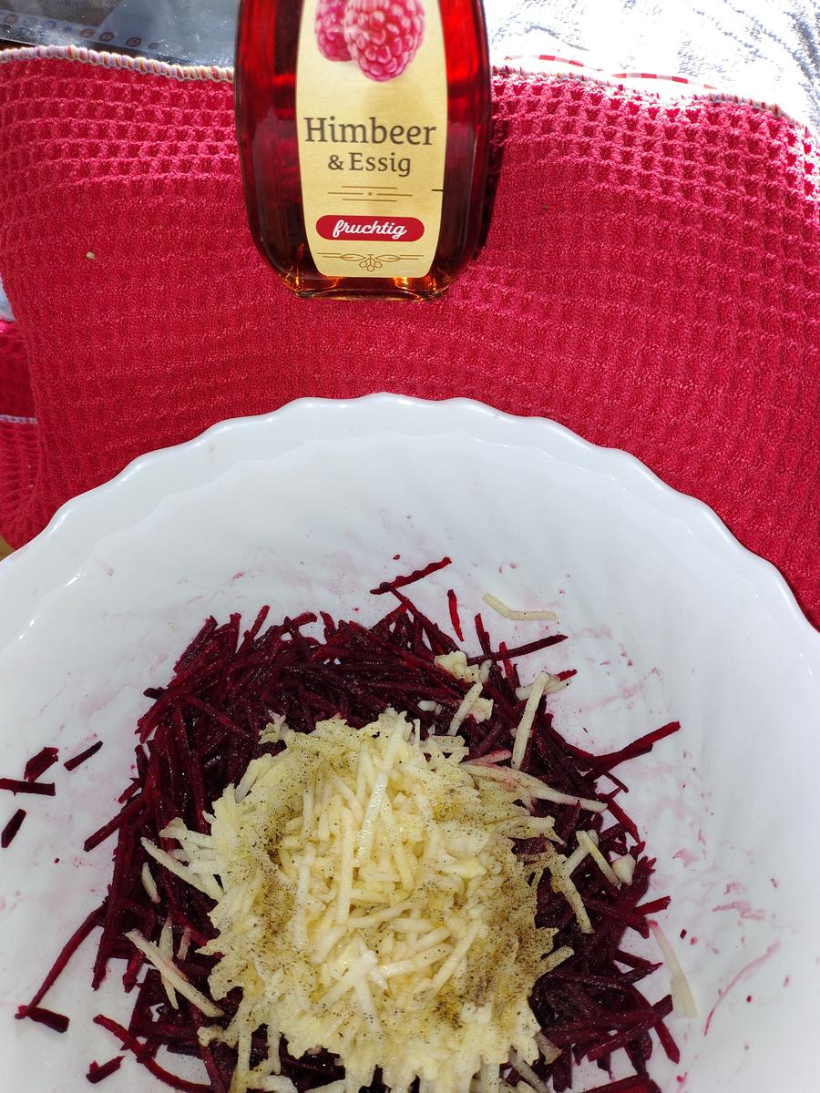 Rote Bete Salat mit Apfel - Rezept - Bild Nr. 17522