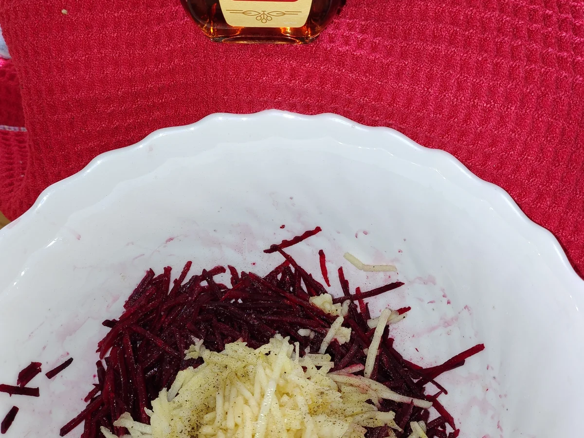 Rote Bete Salat mit Apfel - Rezept - Bild Nr. 17522