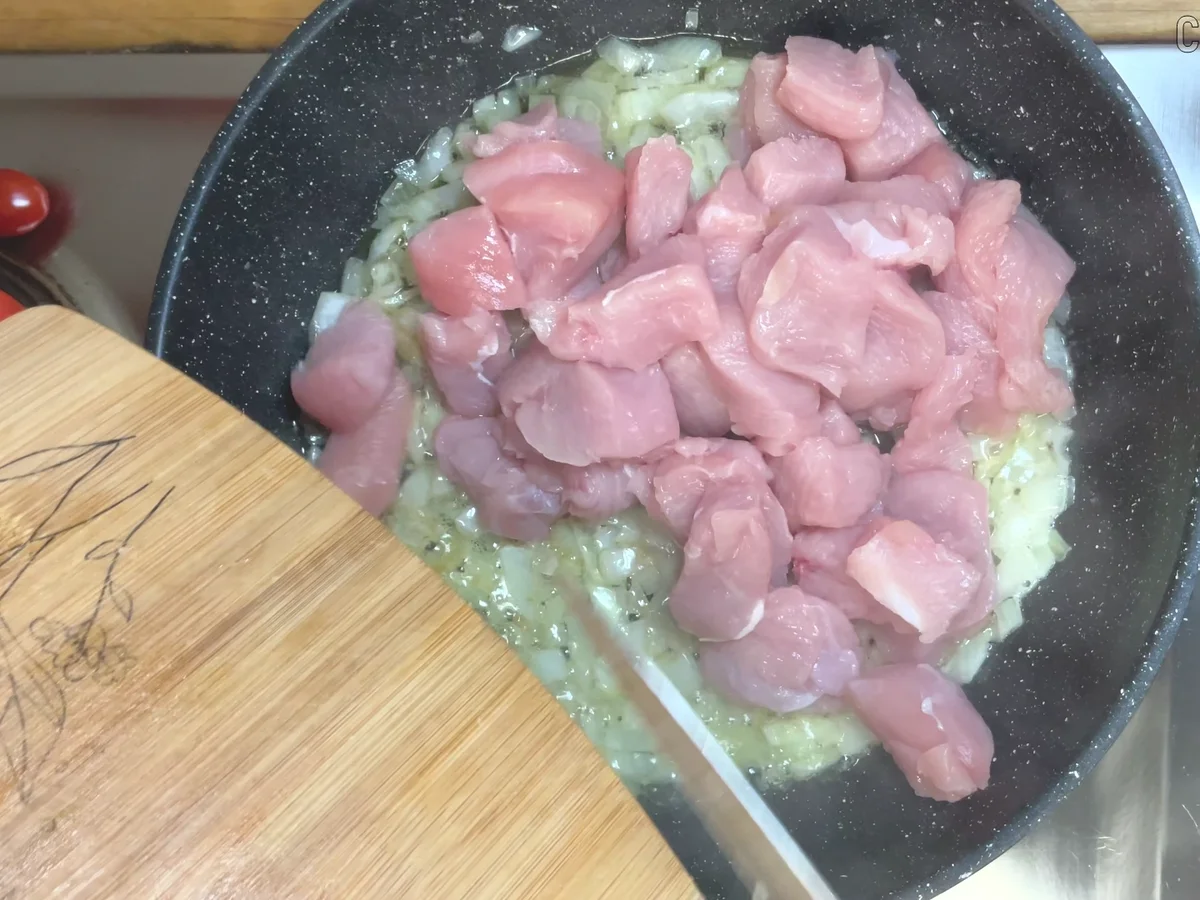 Rezept: Kürbis Rezept. Cremiges Hähnchen mit Kürbis Bild Nr. 17520 Kürbis Rezept. Cremiges Hähnchen mit Kürbis - Rezept - Bild Nr. 17520