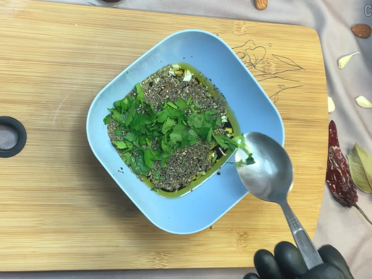 Honig-Knoblauch-Lachs mit Reisnudeln - Rezept - Bild Nr. 17524