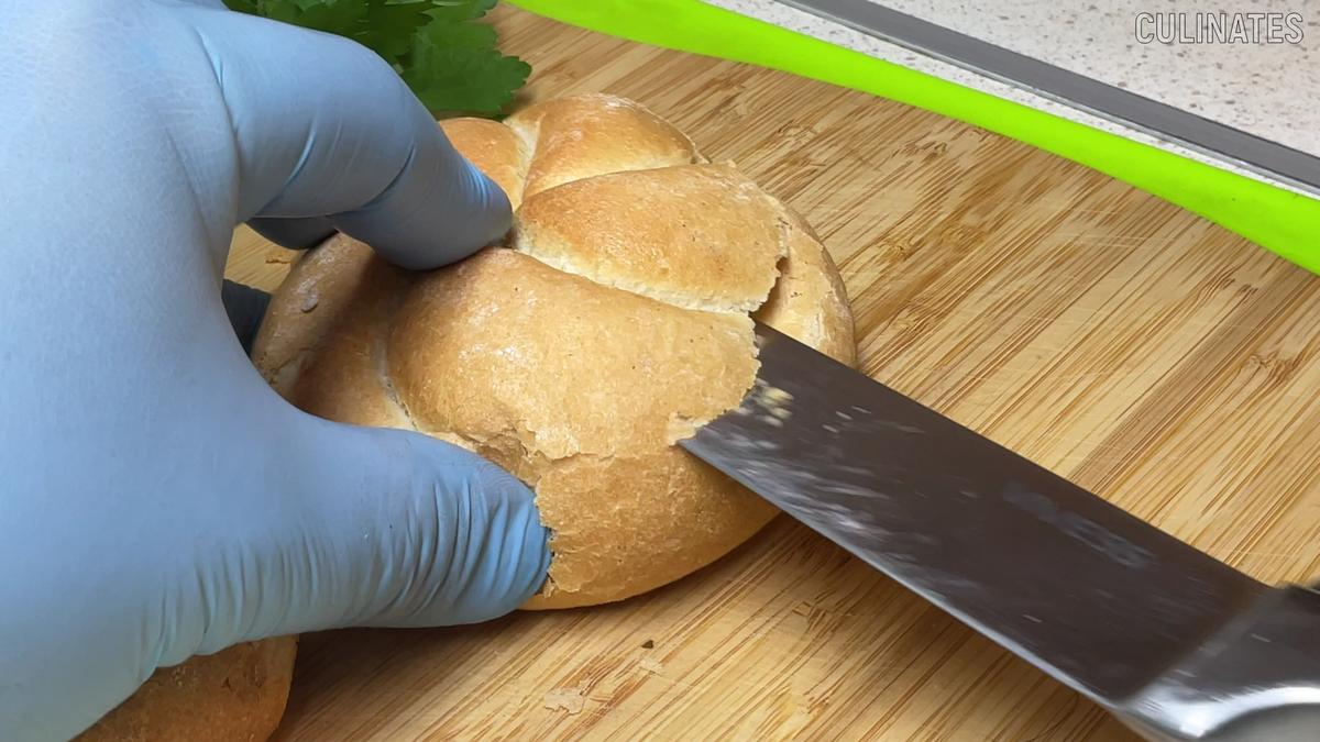 Brötchen mit Hüttenkäse und Ei! - Rezept - Bild Nr. 17518