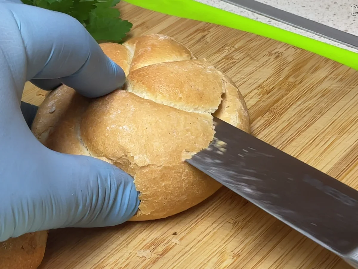 Brötchen mit Hüttenkäse und Ei! - Rezept - Bild Nr. 17518