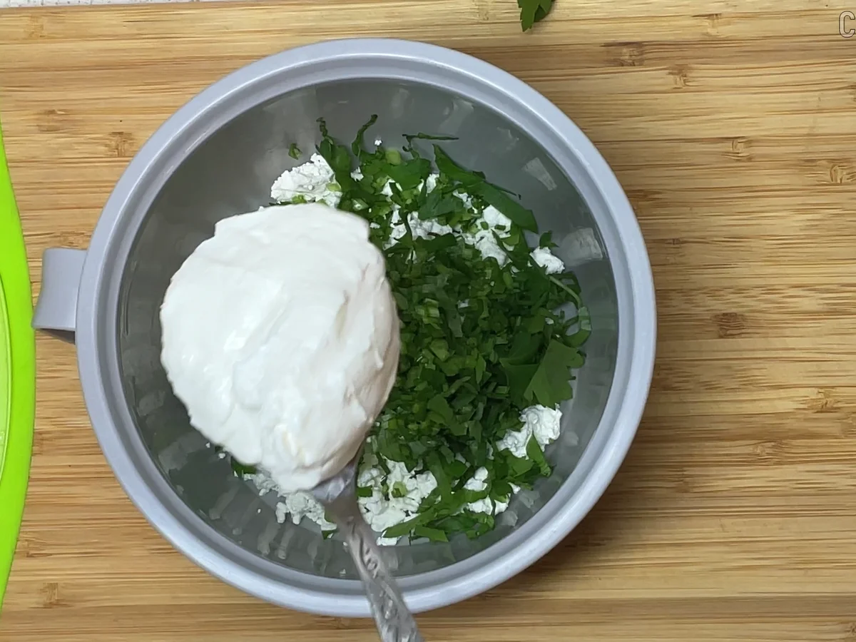 Brötchen mit Hüttenkäse und Ei! - Rezept - Bild Nr. 17521