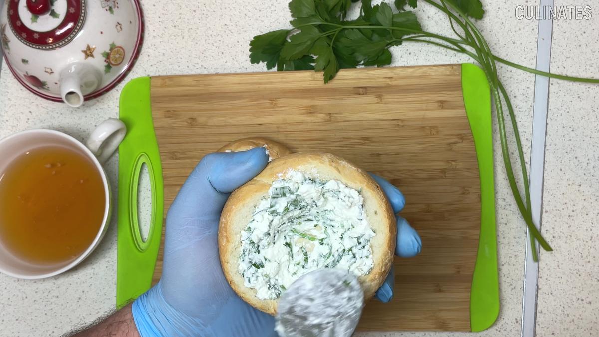 Brötchen mit Hüttenkäse und Ei! - Rezept - Bild Nr. 17522