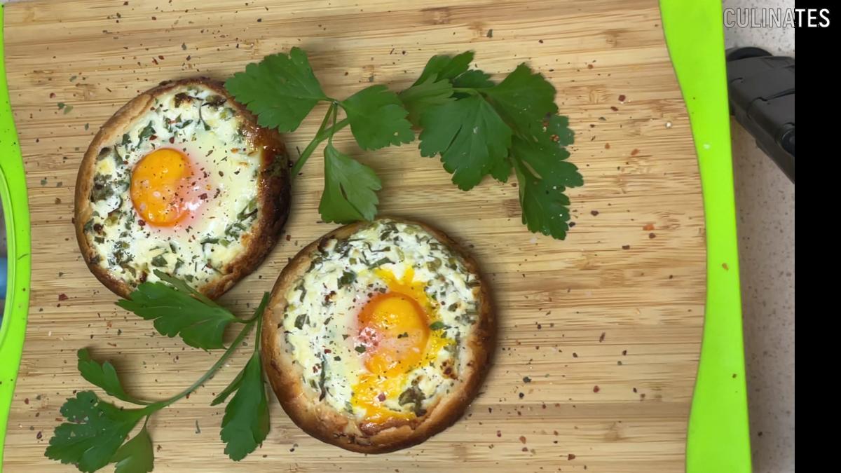 Brötchen mit Hüttenkäse und Ei! - Rezept - Bild Nr. 17524