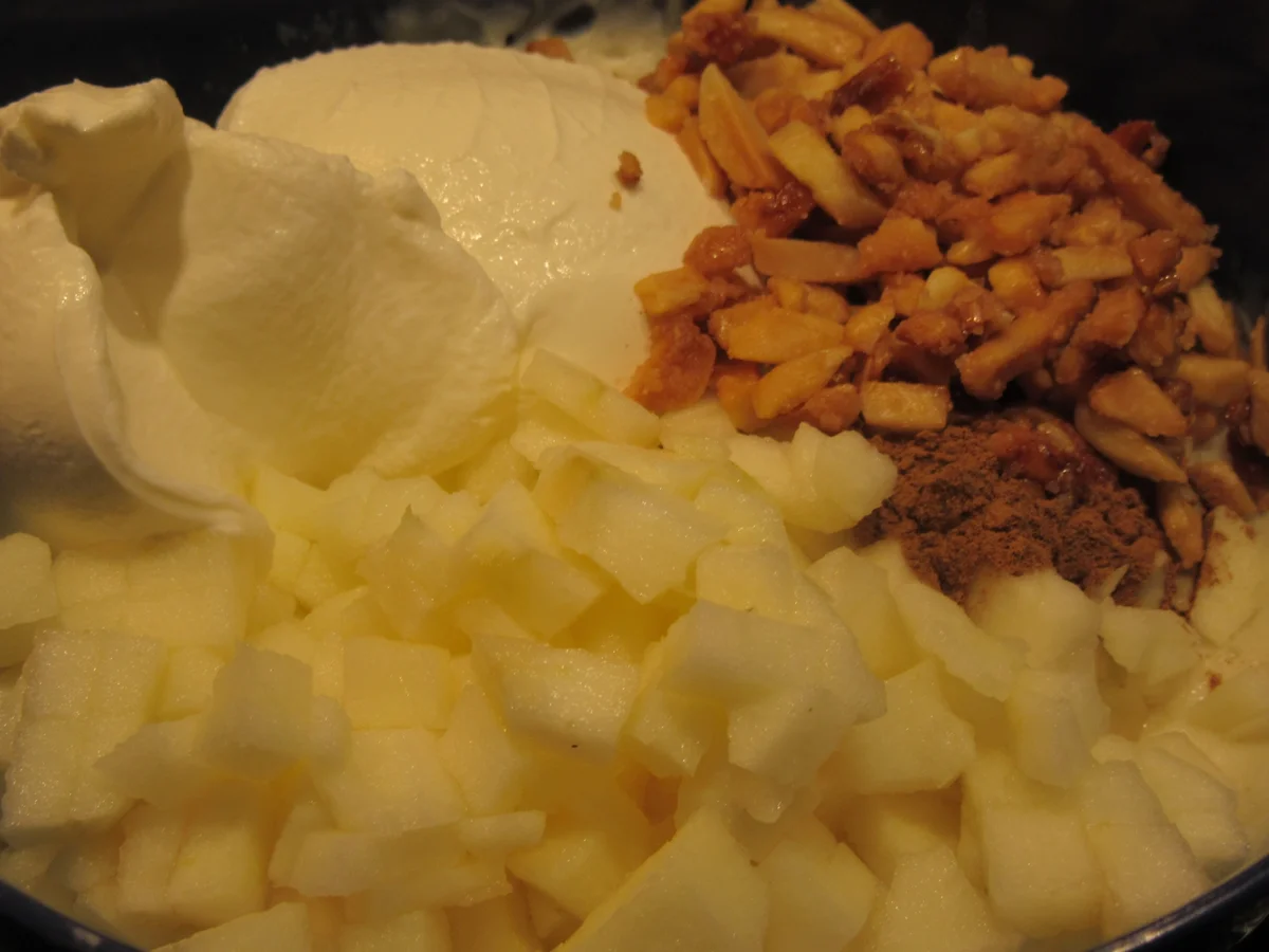 Dessert: Apfelpudding mit Mandeln - Rezept - Bild Nr. 17519