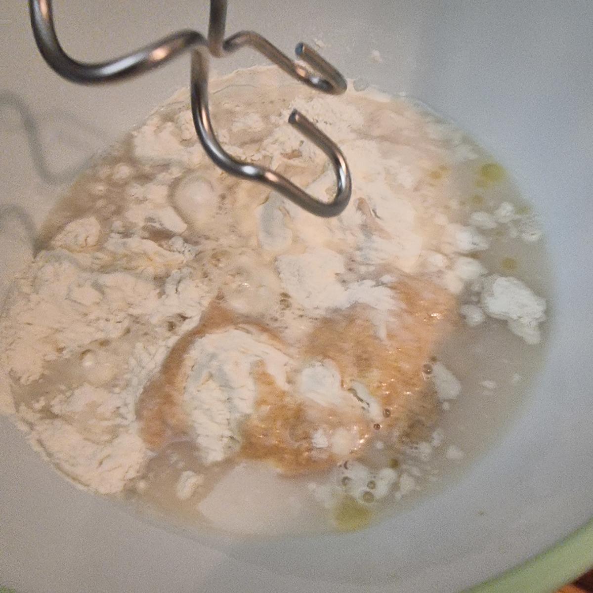 Pinsa mit Birnen und Walnüssen - Rezept - Bild Nr. 17522