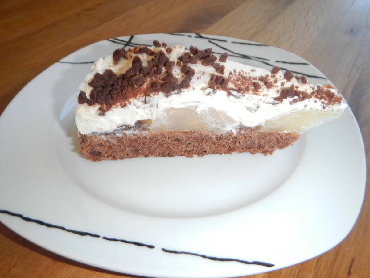 Birnen-Sahne-Torte - Rezept - Bild Nr. 17519