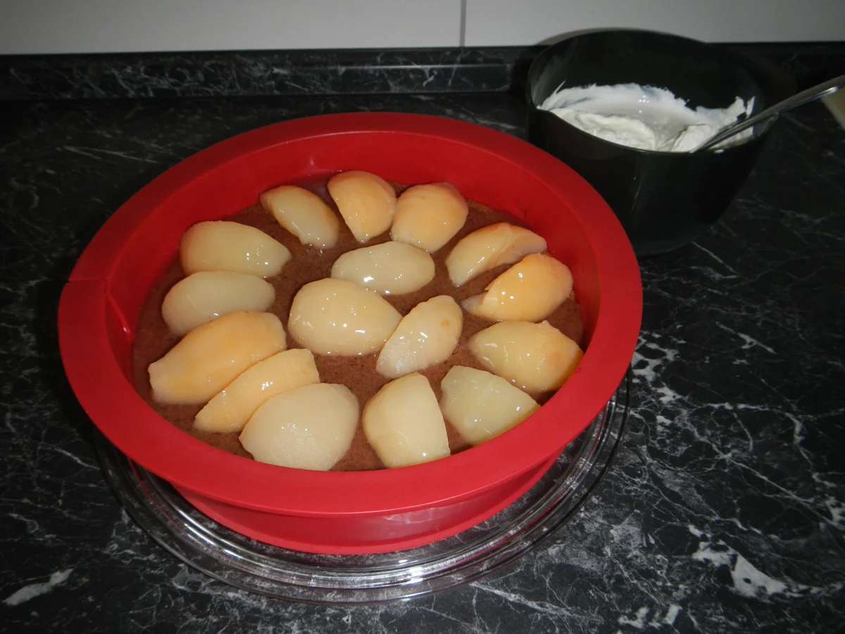 Birnen-Sahne-Torte - Rezept - Bild Nr. 17522