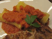 Kartoffeln: Kartoffel-Canneloni auf Paprikasoße* - Rezept - Bild Nr. 2